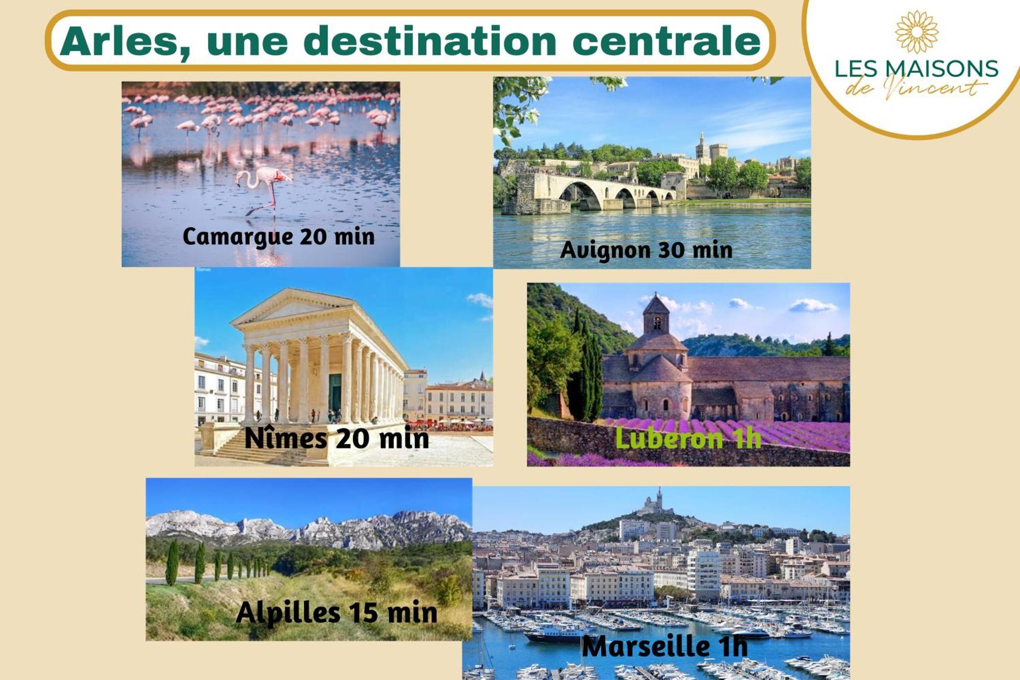 Major - 120M2 Avec Clim Apartment Arles Bagian luar foto